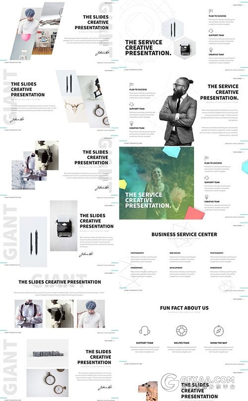 131页极简文艺商务多用途PPT模板 - 顶尖PPT