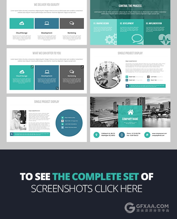 20种配色主题150页高端商务PPT模板 - 顶尖PPT