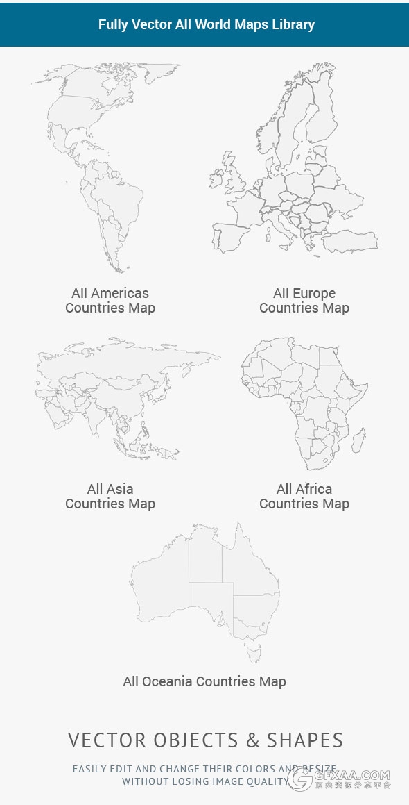 300多页PPT模板109页地图43页数据图表4000个icon图标 - 顶尖PPT