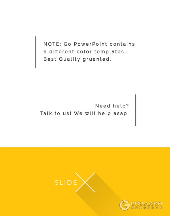 极简风格酷炫色彩图形图标多用途PPT模板 - 顶尖PPT