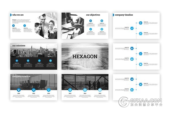 80页商务团队介绍业务合作PPT模板 - 顶尖PPT