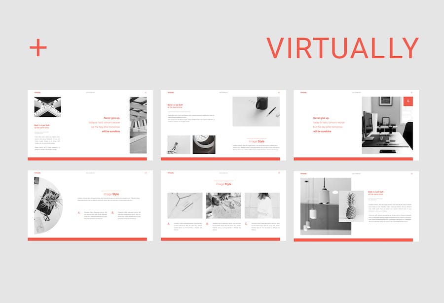 虚拟现实科技产品展示PPT模板 - 顶尖PPT