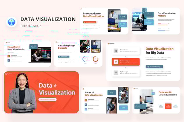 数据可视化分析展示系统Keynote模板 - 顶尖PPT