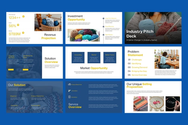 行业推介市场调研PPT模板 - 顶尖PPT