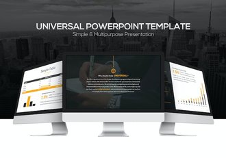 通用商务演讲工作汇报多场景PPT模板 - 顶尖PPT