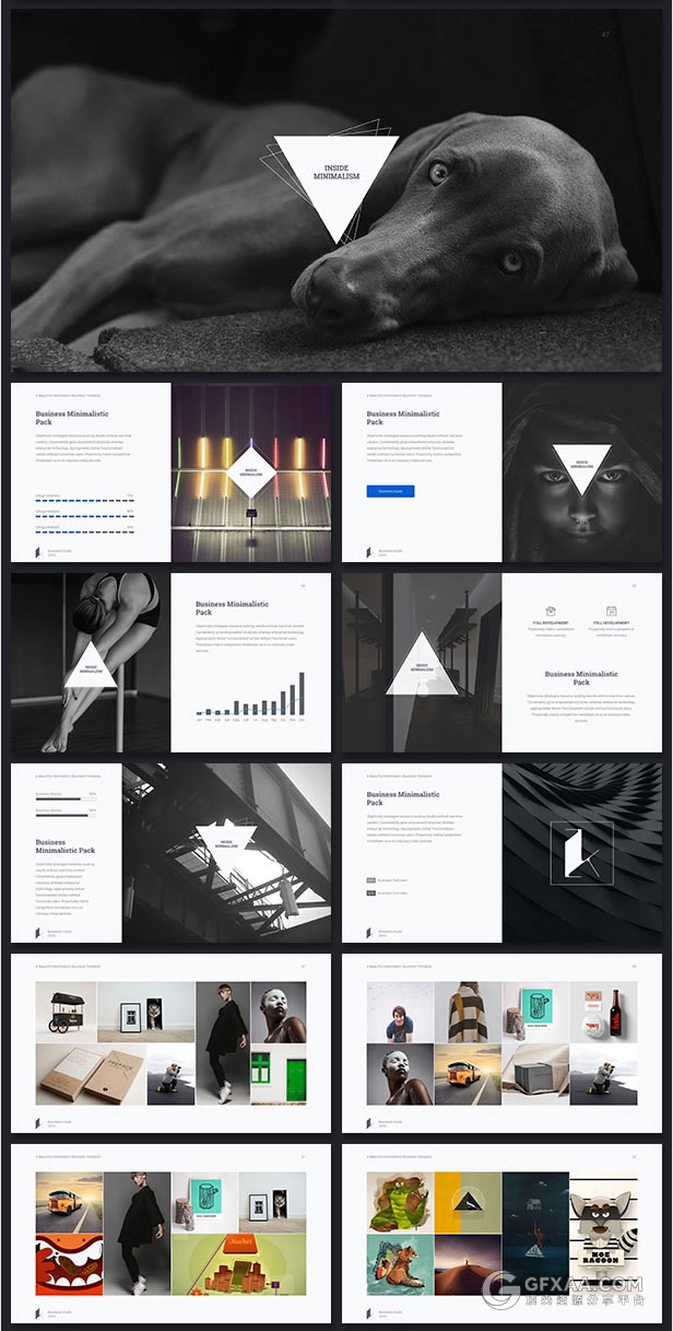 100页高大上动画keynote模板3种配色主题 - 顶尖PPT