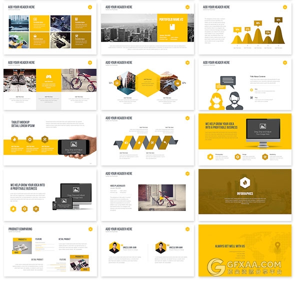 120页商务合作企业团队介绍通用keynote模板 - 顶尖PPT