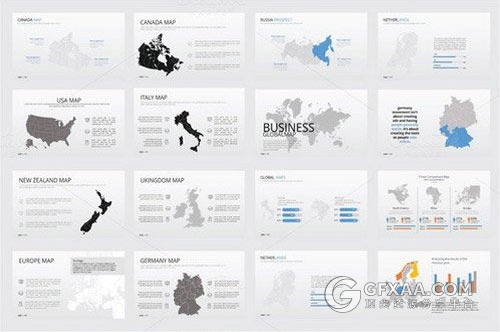 商务公司团队介绍业务合作keynote模板 - 顶尖PPT
