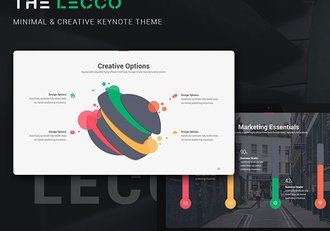 139页高清比例色彩图形图标keynote模板 - 顶尖PPT