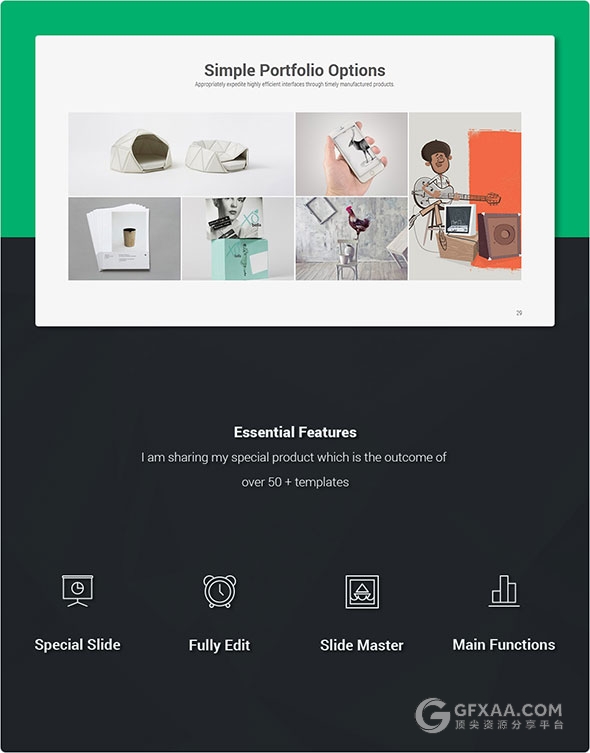139页高清比例色彩图形图标keynote模板 - 顶尖PPT