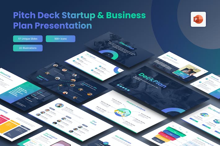 创业公司融资分析报告商业计划书商务PPT模板 - 顶尖PPT