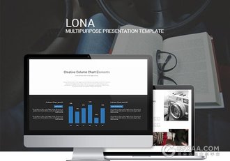 企业商务统计年中汇报总结PPT模板 - 顶尖PPT