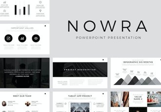 黑灰色商业计划企业合作营销策划多用途PPT模板 - 顶尖PPT