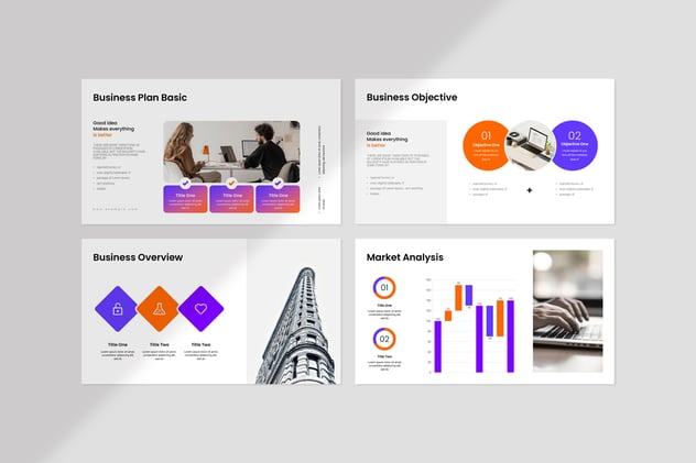 数字业务计划演示PPT模板 - 顶尖PPT
