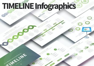 多种样式时间轴图形keynote模板 - 顶尖PPT