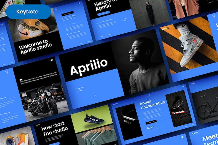 企业汇报商业计划展示市场分析keynote模板 - 顶尖PPT