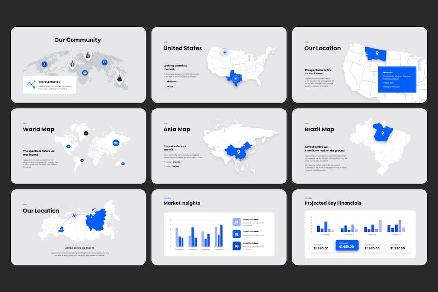 创意微立体商业商务通用keynote模板 - 顶尖PPT