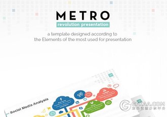 250页商务报告业务统计分析图表PPT模板 - 顶尖PPT