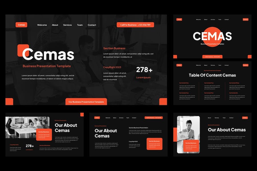 商务企业合作方案展示Keynote模板 - 顶尖PPT