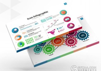 10种配色方案190多页商务多用途keynote模板 - 顶尖PPT