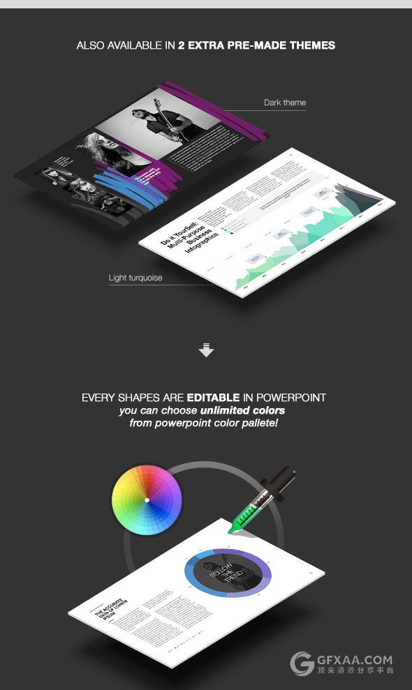 精美商务欧美风格多用途PPT模板 - 顶尖PPT