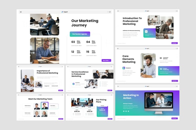 专业营销活动宣传PPT模板 - 顶尖PPT