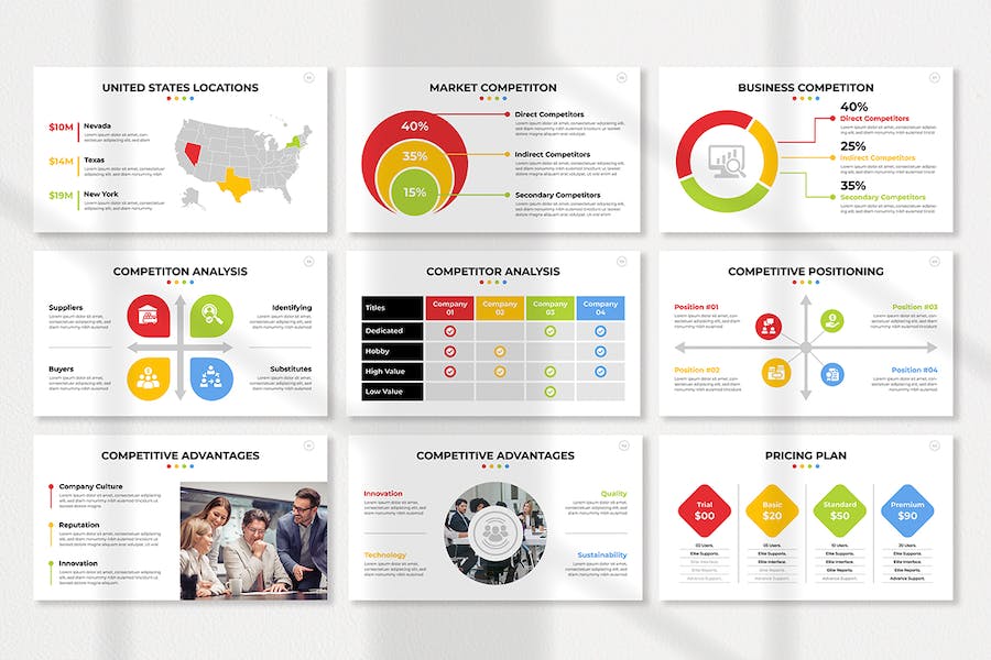 融资路演项目展示推介PPT模板 - 顶尖PPT