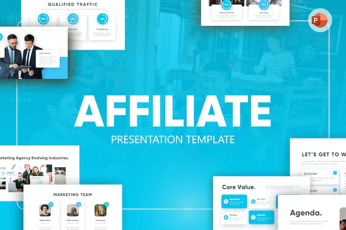 数字营销主题PPT模板 - 顶尖PPT