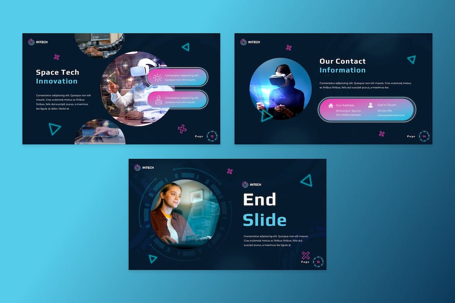 智能科技产品功能展示PPT模板 - 顶尖PPT