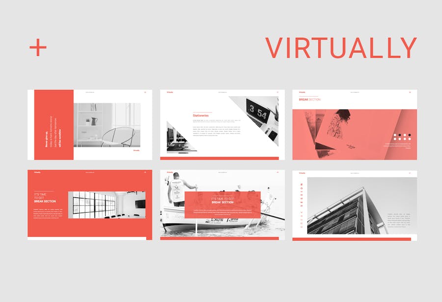 虚拟现实科技产品展示PPT模板 - 顶尖PPT