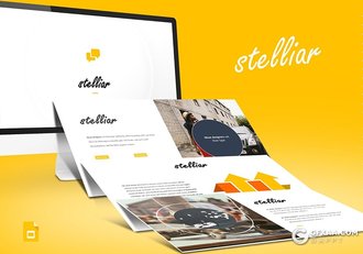 30页5种配色欧美商务多用途Google slides模板 - 顶尖PPT