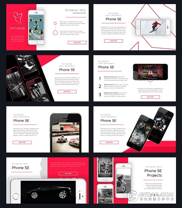 100多页运动健身极限挑战PPT模板 - 顶尖PPT