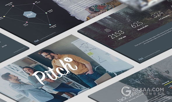 95页高端商务业务合作团队介绍keynote模板 - 顶尖PPT