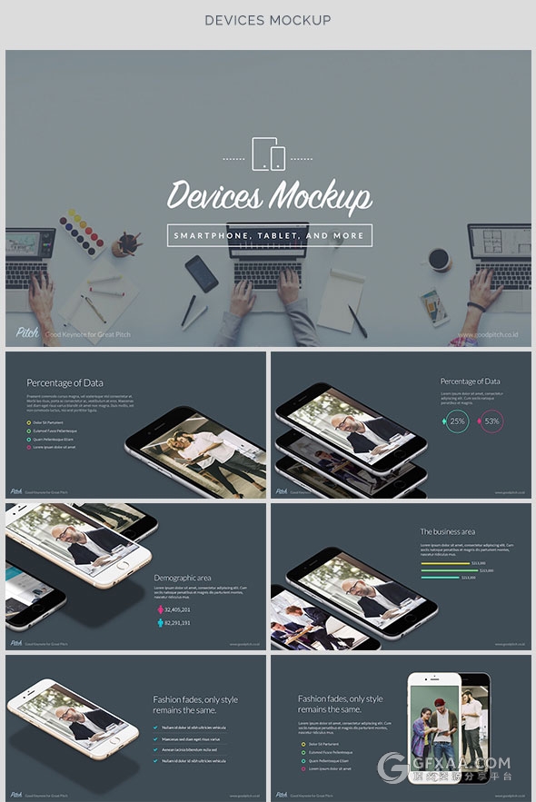 95页高端商务业务合作团队介绍keynote模板 - 顶尖PPT