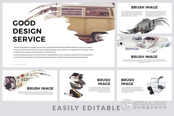 204页极简商务团队业务合作keynote模板 - 顶尖PPT