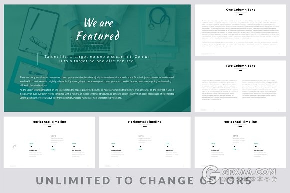 204页极简商务团队业务合作keynote模板 - 顶尖PPT