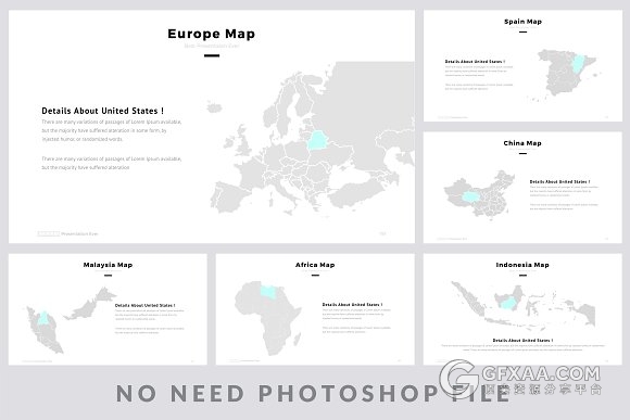 204页极简商务团队业务合作keynote模板 - 顶尖PPT