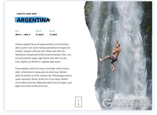 户外摄影极限挑战展示keynote模板 - 顶尖PPT