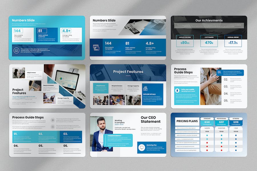 项目融资建议书方案PPT模板 - 顶尖PPT