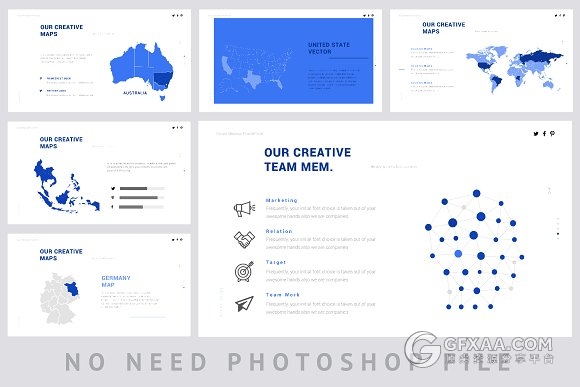 63页简约商务团队多用途keynote模板 - 顶尖PPT
