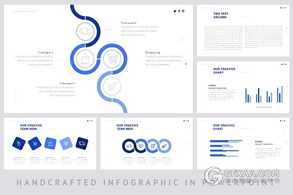 63页简约商务团队多用途keynote模板 - 顶尖PPT