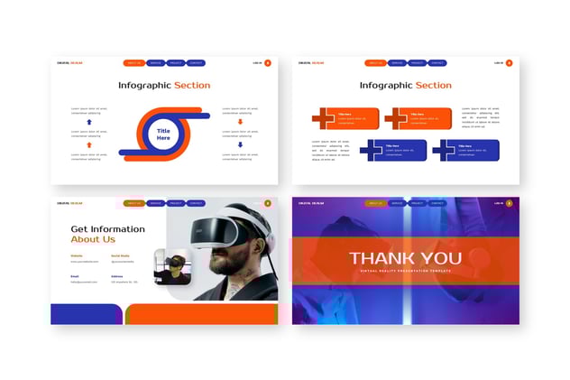 数字领域虚拟现实AI科技keynote模板 - 顶尖PPT