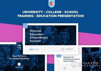 130页简约教育风格PPT模板 - 顶尖PPT