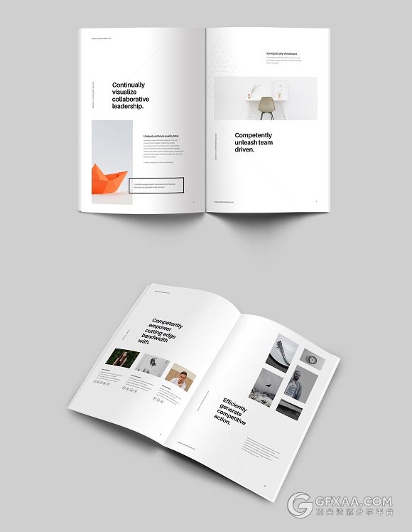 A4规格杂志画册风格keynote模板 - 顶尖PPT