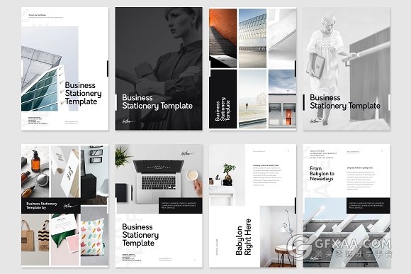 A4规格简约杂志风格多用途keynote模板 - 顶尖PPT