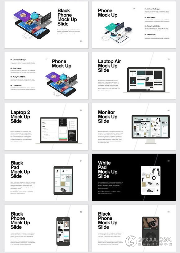 100多页简约商务总结计划keynote模板 - 顶尖PPT