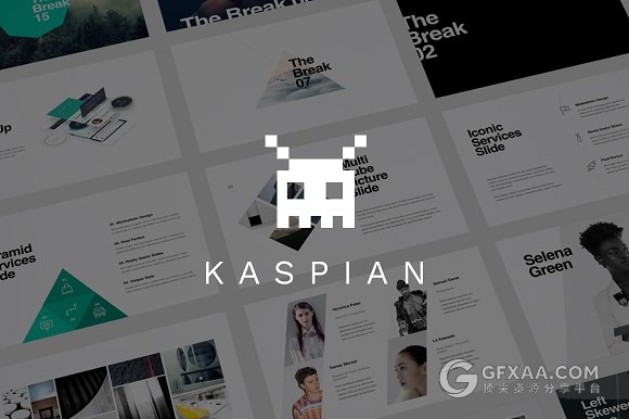 100多页简约商务总结计划keynote模板 - 顶尖PPT