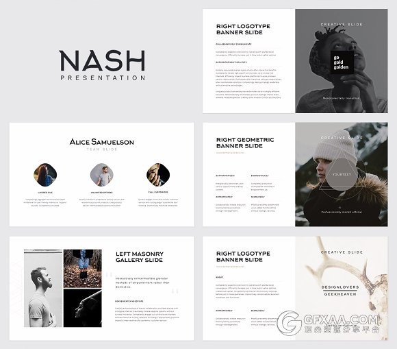 大气简约风格商务总结多用途keynote模板 - 顶尖PPT