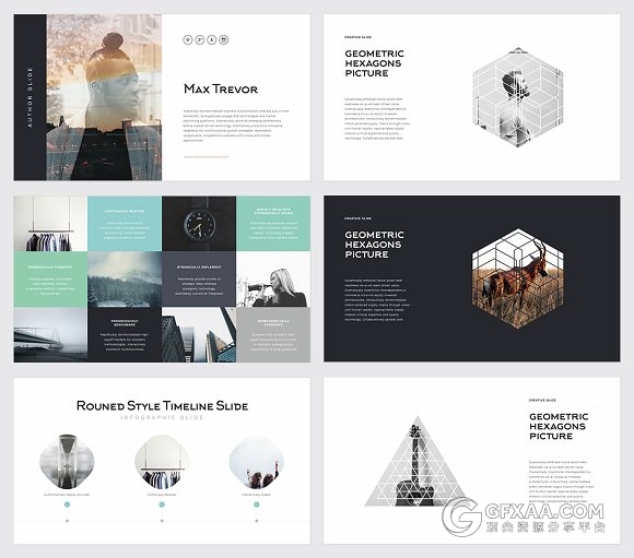 大气简约风格商务总结多用途keynote模板 - 顶尖PPT