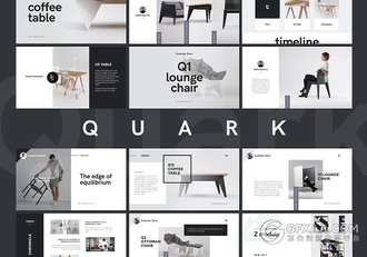 简约时尚服装产品展示keynote模板 - 顶尖PPT